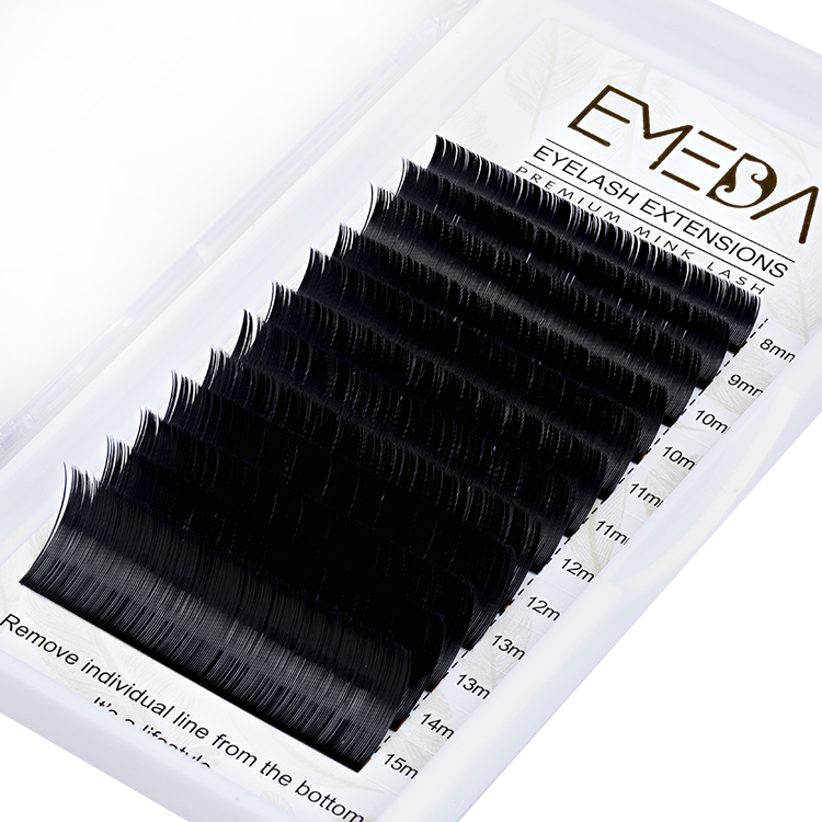 Inquiry for high quality Korean PBT fiber eyelash vendors wholesale eyelash extensions wholesale lashes with free logo 2020 XJ